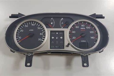 Renault cluster with correct mileage for your vehicle